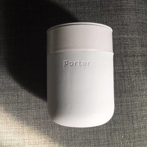12oz Grey Porter ceramic travel mug